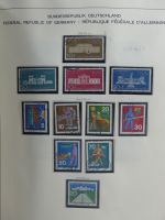 Berlin und Bund gestempelt besammelt im Schaubek-Album #MA203