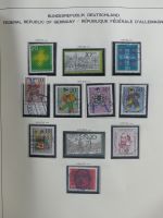 Berlin und Bund gestempelt besammelt im Schaubek-Album #MA203