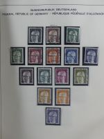 Berlin und Bund gestempelt besammelt im Schaubek-Album #MA203