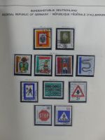 Berlin und Bund gestempelt besammelt im Schaubek-Album #MA203