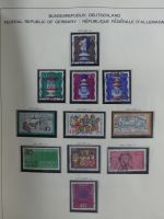 Berlin und Bund gestempelt besammelt im Schaubek-Album #MA203