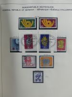 Berlin und Bund gestempelt besammelt im Schaubek-Album #MA203