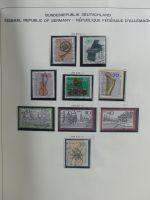 Berlin und Bund gestempelt besammelt im Schaubek-Album #MA203