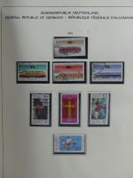 Berlin und Bund gestempelt besammelt im Schaubek-Album #MA203