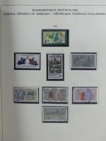 Berlin und Bund gestempelt besammelt im Schaubek-Album #MA203