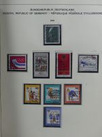 Berlin und Bund gestempelt besammelt im Schaubek-Album #MA203