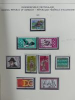 Berlin und Bund gestempelt besammelt im Schaubek-Album #MA203