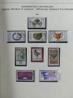 Berlin und Bund gestempelt besammelt im Schaubek-Album #MA203