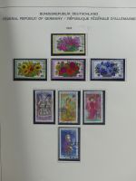 Berlin und Bund gestempelt besammelt im Schaubek-Album #MA203