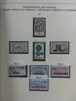 Berlin und Bund gestempelt besammelt im Schaubek-Album #MA203