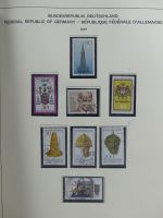 Berlin und Bund gestempelt besammelt im Schaubek-Album #MA203