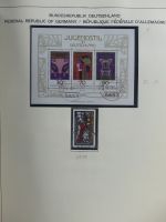 Berlin und Bund gestempelt besammelt im Schaubek-Album #MA203