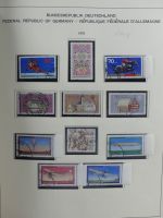 Berlin und Bund gestempelt besammelt im Schaubek-Album #MA203