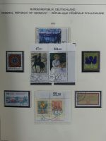 Berlin und Bund gestempelt besammelt im Schaubek-Album #MA203
