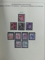 Berlin und Bund gestempelt besammelt im Schaubek-Album #MA203