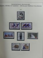 Berlin und Bund gestempelt besammelt im Schaubek-Album #MA203