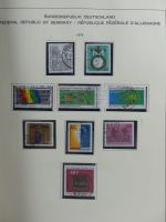 Berlin und Bund gestempelt besammelt im Schaubek-Album #MA203