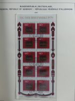 Berlin und Bund gestempelt besammelt im Schaubek-Album #MA203