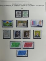 Berlin und Bund gestempelt besammelt im Schaubek-Album #MA203