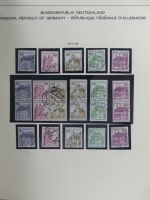 Berlin und Bund gestempelt besammelt im Schaubek-Album #MA203