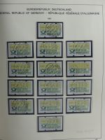 Berlin und Bund gestempelt besammelt im Schaubek-Album #MA203