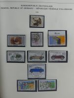 Berlin und Bund gestempelt besammelt im Schaubek-Album #MA203