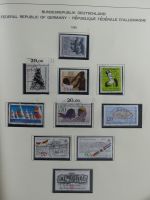 Berlin und Bund gestempelt besammelt im Schaubek-Album #MA203