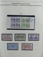 Berlin und Bund gestempelt besammelt im Schaubek-Album #MA203