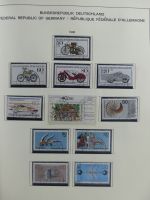 Berlin und Bund gestempelt besammelt im Schaubek-Album #MA203