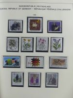 Berlin und Bund gestempelt besammelt im Schaubek-Album #MA203