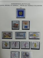 Berlin und Bund gestempelt besammelt im Schaubek-Album #MA203