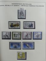 Berlin und Bund gestempelt besammelt im Schaubek-Album #MA203