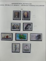 Berlin und Bund gestempelt besammelt im Schaubek-Album #MA203