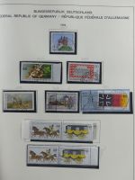 Berlin und Bund gestempelt besammelt im Schaubek-Album #MA203
