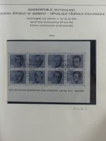 Berlin und Bund gestempelt besammelt im Schaubek-Album #MA203