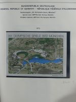 Berlin und Bund gestempelt besammelt im Schaubek-Album #MA203