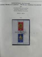 Berlin und Bund gestempelt besammelt im Schaubek-Album #MA203