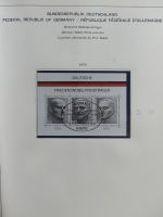 Berlin und Bund gestempelt besammelt im Schaubek-Album #MA203