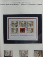 Berlin und Bund gestempelt besammelt im Schaubek-Album #MA203