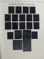 Berlin und Bund gestempelt besammelt im Schaubek-Album #MA203