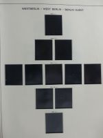 Berlin und Bund gestempelt besammelt im Schaubek-Album #MA203