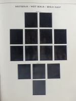 Berlin und Bund gestempelt besammelt im Schaubek-Album #MA203