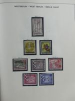 Berlin und Bund gestempelt besammelt im Schaubek-Album #MA203