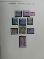 Berlin und Bund gestempelt besammelt im Schaubek-Album #MA203