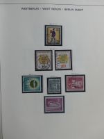 Berlin und Bund gestempelt besammelt im Schaubek-Album #MA203