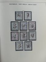 Berlin und Bund gestempelt besammelt im Schaubek-Album #MA203