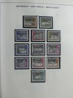 Berlin und Bund gestempelt besammelt im Schaubek-Album #MA203