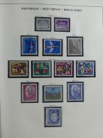 Berlin und Bund gestempelt besammelt im Schaubek-Album #MA203