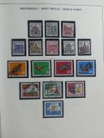 Berlin und Bund gestempelt besammelt im Schaubek-Album #MA203