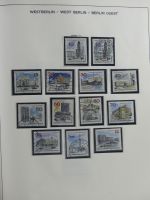 Berlin und Bund gestempelt besammelt im Schaubek-Album #MA203